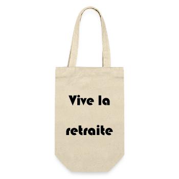 RETRAITE. RETRAITE. RETRAITEE. RETRAITE - Sac à bouteille - nature - Devant