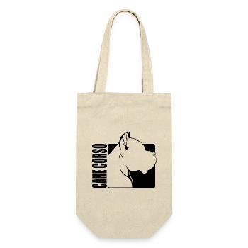 Cane Corso Profile Dogs Dog Wilsigns - Gift Bag for Bottles - nature - Front