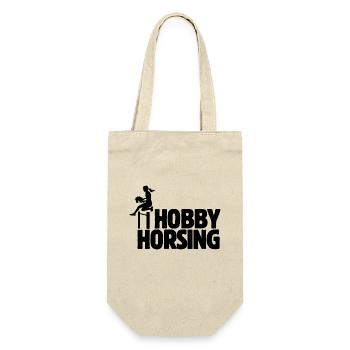 Hobby Horsing - Hobby Cheval - Equitation - Cadeau - Sac à bouteille - nature - Devant