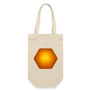 Hexa Amber Luminous - Gift Bag for Bottles - nature - Front