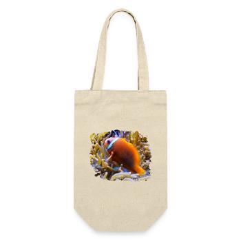 The colorful clownfish live on coral reefs - Gift Bag for Bottles - nature - Front
