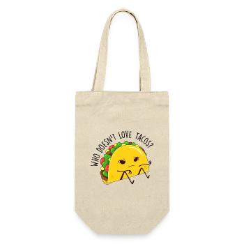 Tacos and Humor - Gift Bag for Bottles - nature - Front