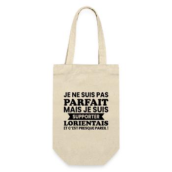 Pas Parfait Je Suis Supporter de Lorient - Sac à bouteille - nature - Devant