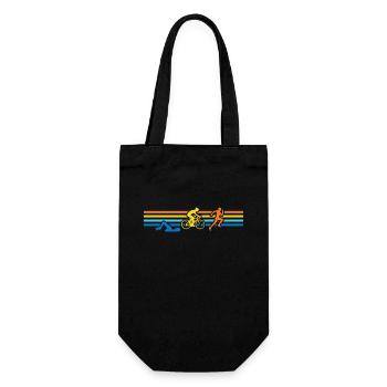 Triathlon, Natation, Cyclisme, Course à pied, Sports - Sac à bouteille - noir - Devant