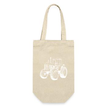 Icône du tracteur - Sac à bouteille - nature - Devant