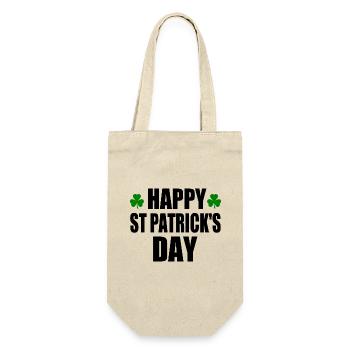 happy st patrick's day - Sac à bouteille - nature - Devant