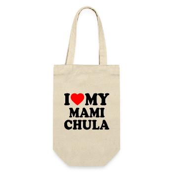 I love my mami chula - Gift Bag for Bottles - nature - Front
