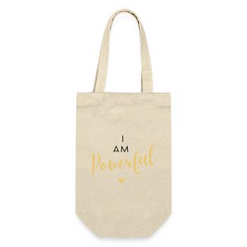 Je suis l’amour de soi puissant - Sac à bouteille - nature - Devant