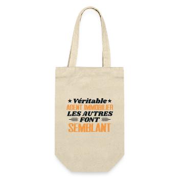 Real Estate Agent Gift Humor - Gift Bag for Bottles - nature - Front