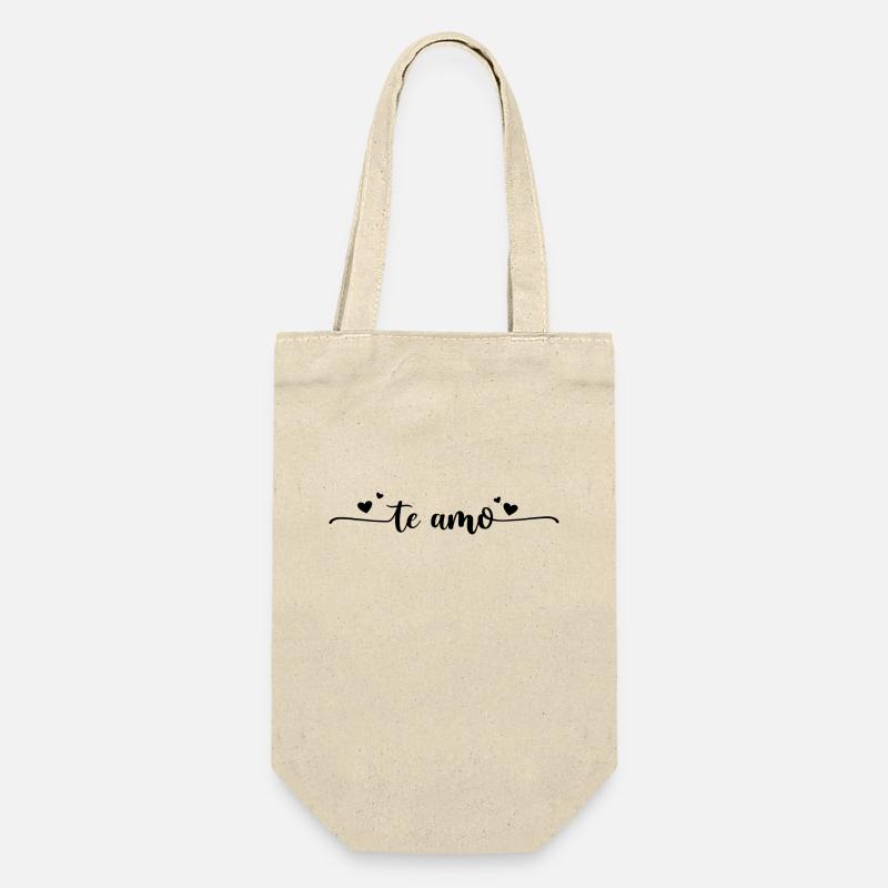Te Amo - Sac à bouteille - nature