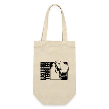 Noir Russe Terrier Profil Chiens Chien Wilsigns - Sac à bouteille - nature - Devant