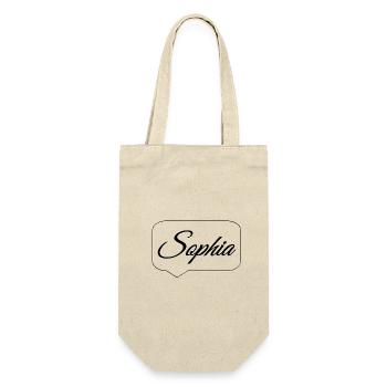 Sophia - Gift Bag for Bottles - nature - Front