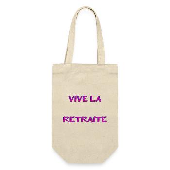 RETRAITE. RETRAITE. RETRAITEE. RETRAITE - Sac à bouteille - nature - Devant