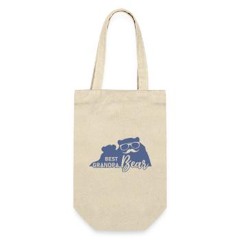 Best grandpa bear - Gift Bag for Bottles - nature - Front
