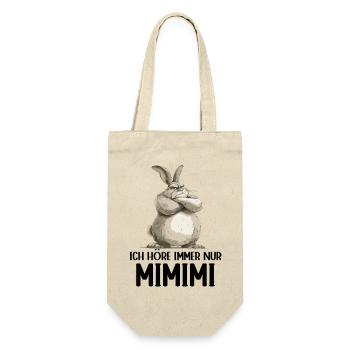Lapin Lapin J’entends toujours Mimimi - Sac à bouteille - nature - Devant