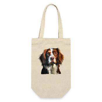 Brittany Spaniel - Gift Bag for Bottles - nature - Front