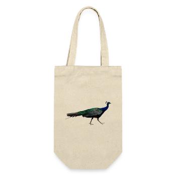 Peacocks are wonderful birds - Gift Bag for Bottles - nature - Front