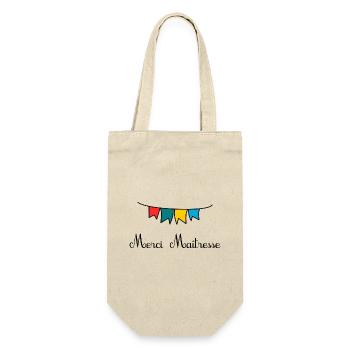 MAÎTRESSE. MERCI. MERCI MAÎTRESSE - Sac à bouteille - nature - Devant