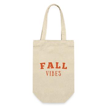 Fall Vibes | Fall Season | Autumn themed | Pumpkin - Gift Bag for Bottles - nature - Front