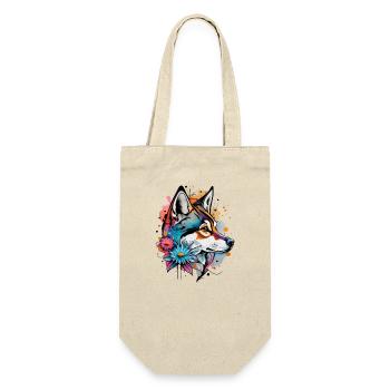 Chiens en Aquarelle: Charme Absolu - Sac à bouteille - nature - Devant