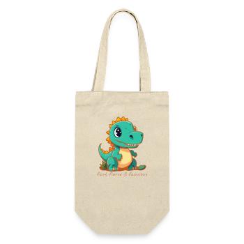 Dinosaures rapides et féroces - Sac à bouteille - nature - Devant
