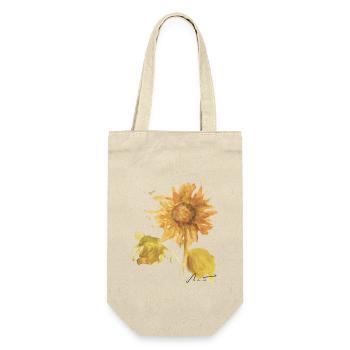 Sunflower Watercolor - Gift Bag for Bottles - nature - Front
