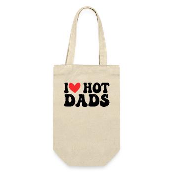 Hot Daddy's Love - Gift Bag for Bottles - nature - Front