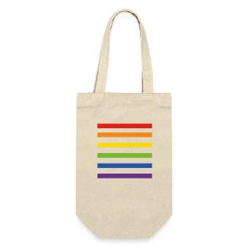 Rainbow Flag - Gift Bag for Bottles - nature - Front