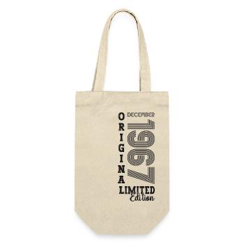Original December 1967 55th birthday gift - Gift Bag for Bottles - nature - Front
