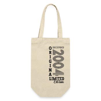 Original December 2004 18th Birthday Gift - Gift Bag for Bottles - nature - Front