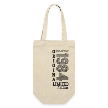 Original December 1984 38th Birthday Gift - Gift Bag for Bottles - nature - Front