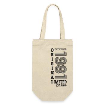 Original December 1981 41st birthday gift - Gift Bag for Bottles - nature - Front