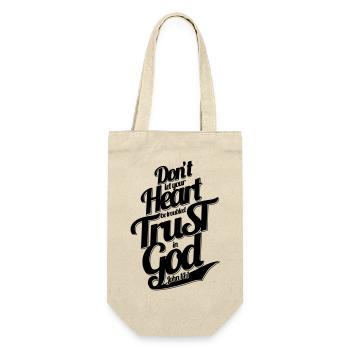 Trust in God - Gift Bag for Bottles - nature - Front