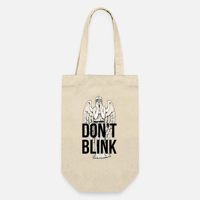 Don't Blink - Geschenkbeutel für Flaschen - Natur