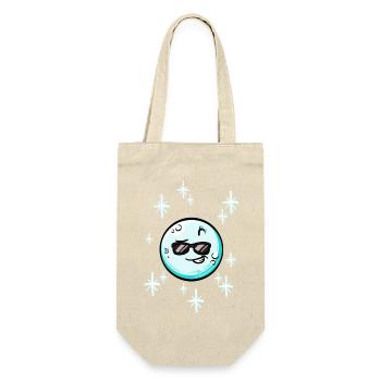 Snowball #8/9 - Gift Bag for Bottles - nature - Front