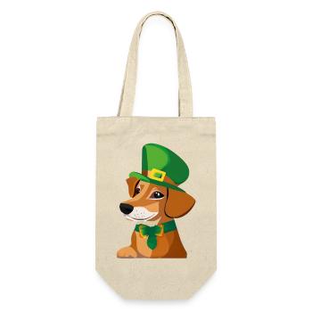 Dog Owners Dogs St Patricks Day Dog Dog Love - Gift Bag for Bottles - nature - Front
