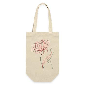 Croquis : Fleur - Sac à bouteille - nature - Devant