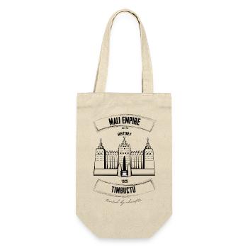 Mali Empire Black and White -Edition - Gift Bag for Bottles - nature - Front