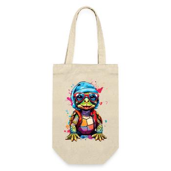 Turtle small and colorful - Gift Bag for Bottles - nature - Front
