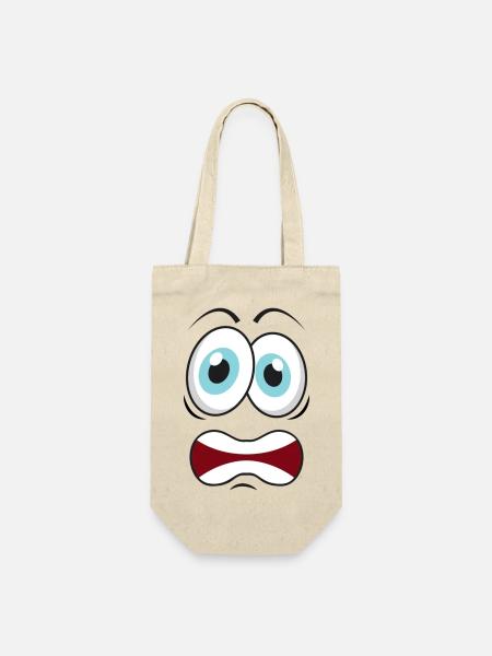 Fun - Geschenkbeutel für Flaschen - Natur