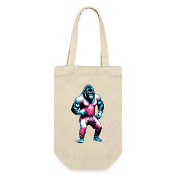 Boxe Boxeur Gorille - Sac à bouteille - nature - Devant