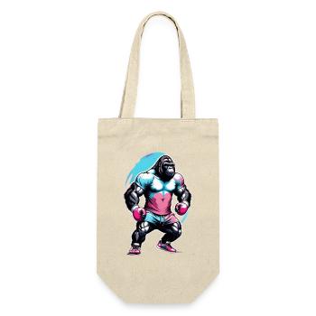 Boxe Boxeur Gorille - Sac à bouteille - nature - Devant