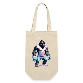 Boxing Gorilla Boxer - Gift Bag for Bottles - nature - Front