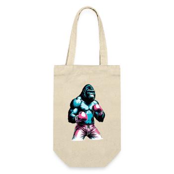 Boxe Boxeur Gorille - Sac à bouteille - nature - Devant