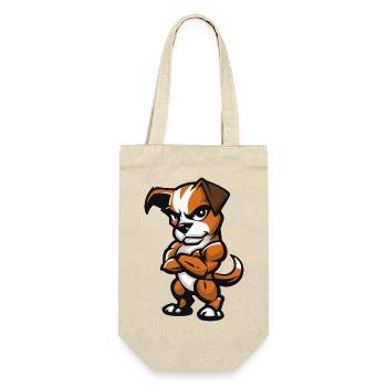 Dog Dog 1 - Gift Bag for Bottles - nature - Front