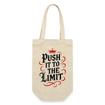 Push it to the limit - Gift Bag for Bottles - nature - Front