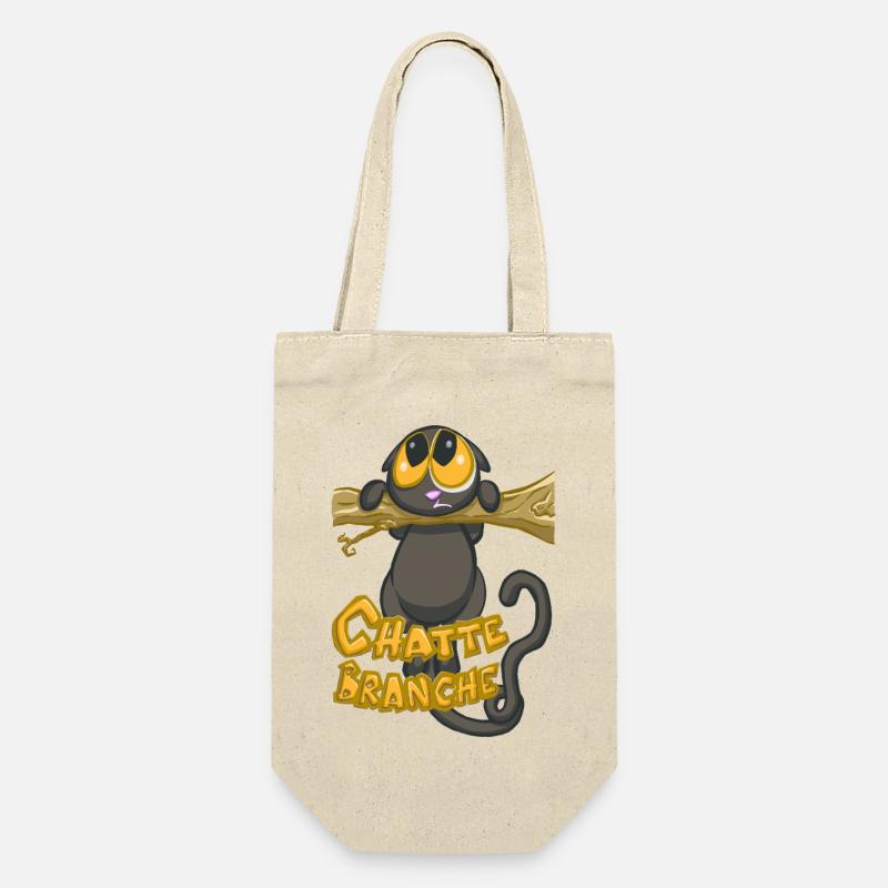 chatte branche ? - Sac à bouteille - nature