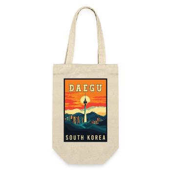 Erleben Sie lebendige Daegu in Südkorea - Geschenkbeutel für Flaschen - Natur - Vorne