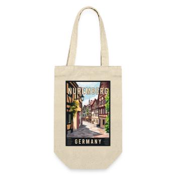 Discover Stunning Historic Nuremberg in Germany - Gift Bag for Bottles - nature - Front