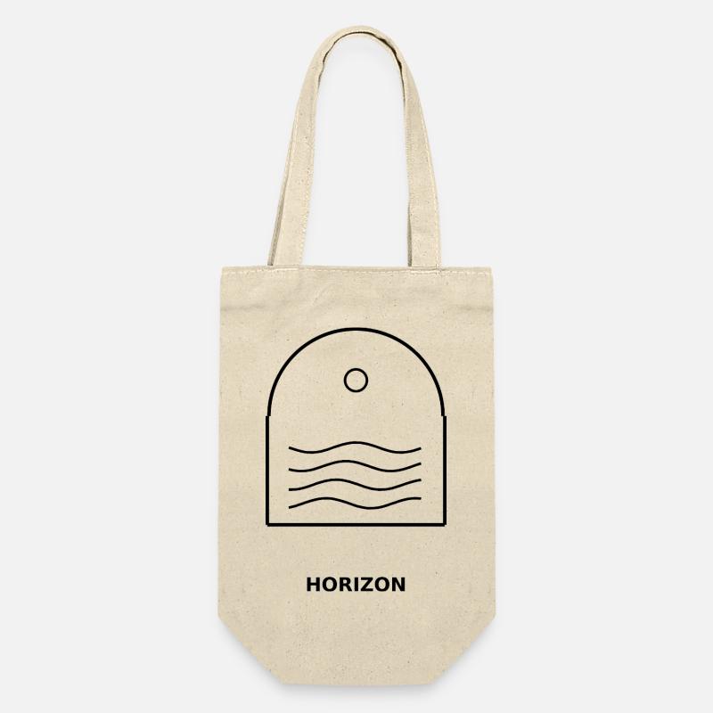 Horizont - Geschenkbeutel für Flaschen - Natur